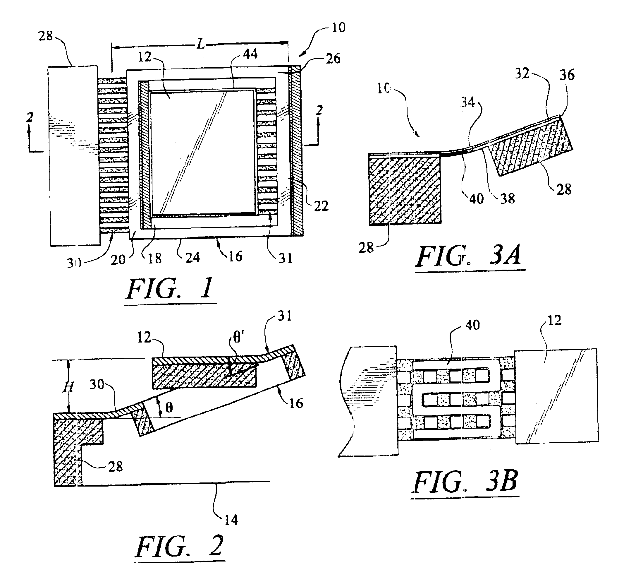 Vertical displacement device