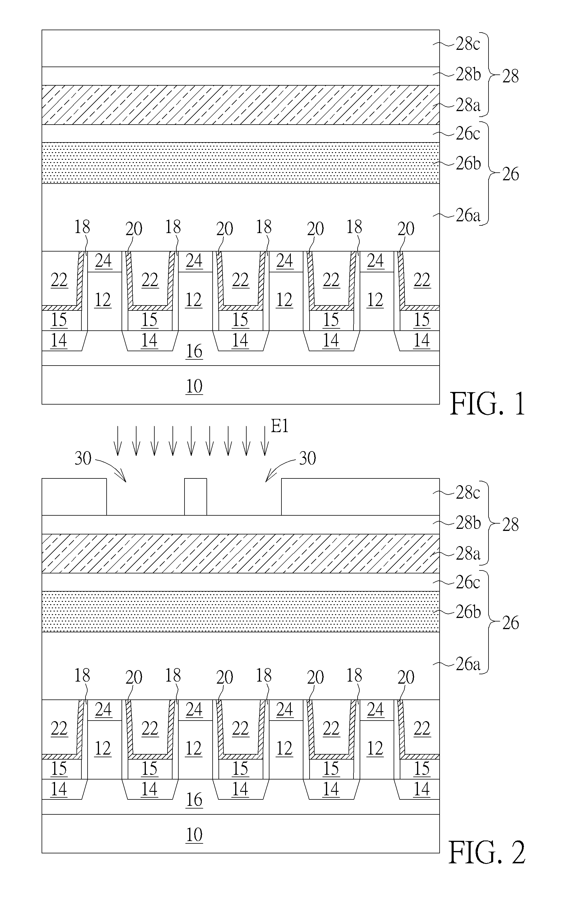 Manufacturing method for forming a semiconductor structure