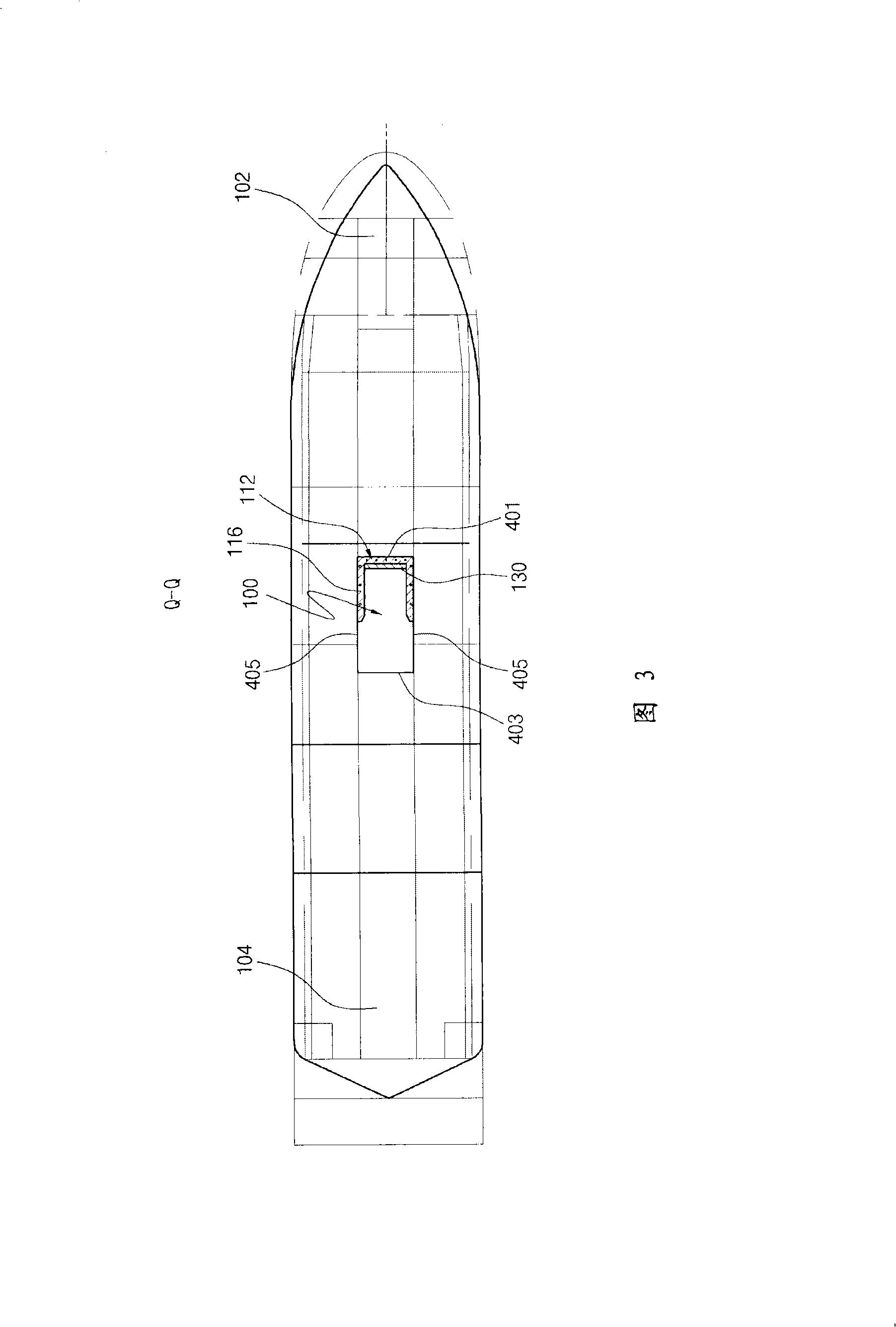 Anti-sloshing device in moon pool