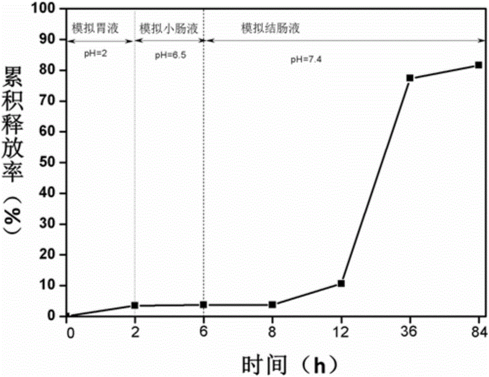 Loaded chitosan/sodium alginate double-crosslinking hydrogel and preparation method and application thereof