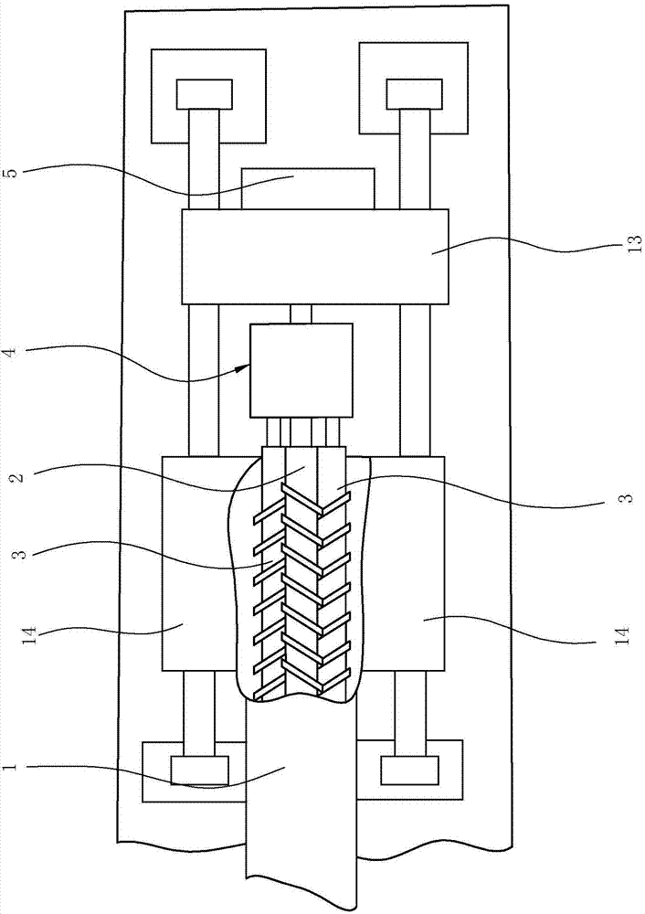 Glue injection device for injection molding machine