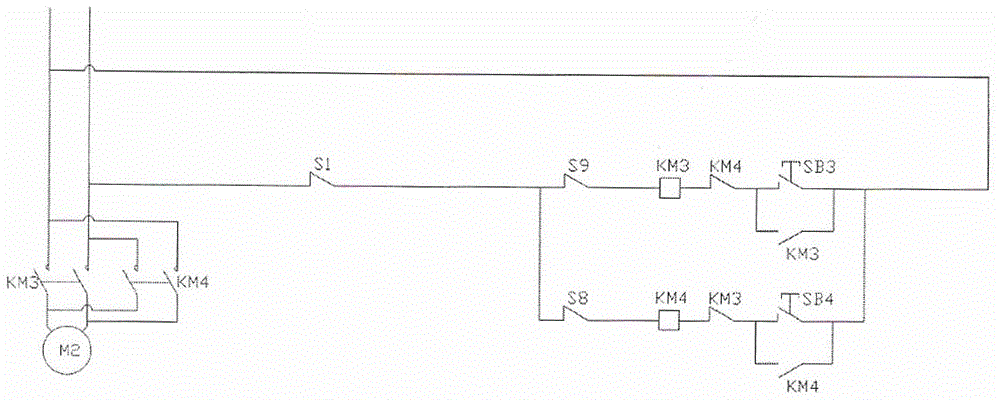 Cabinet-in/out control circuit for multifunctional electricity-verification and grounding trolley for centrally installed switchgear