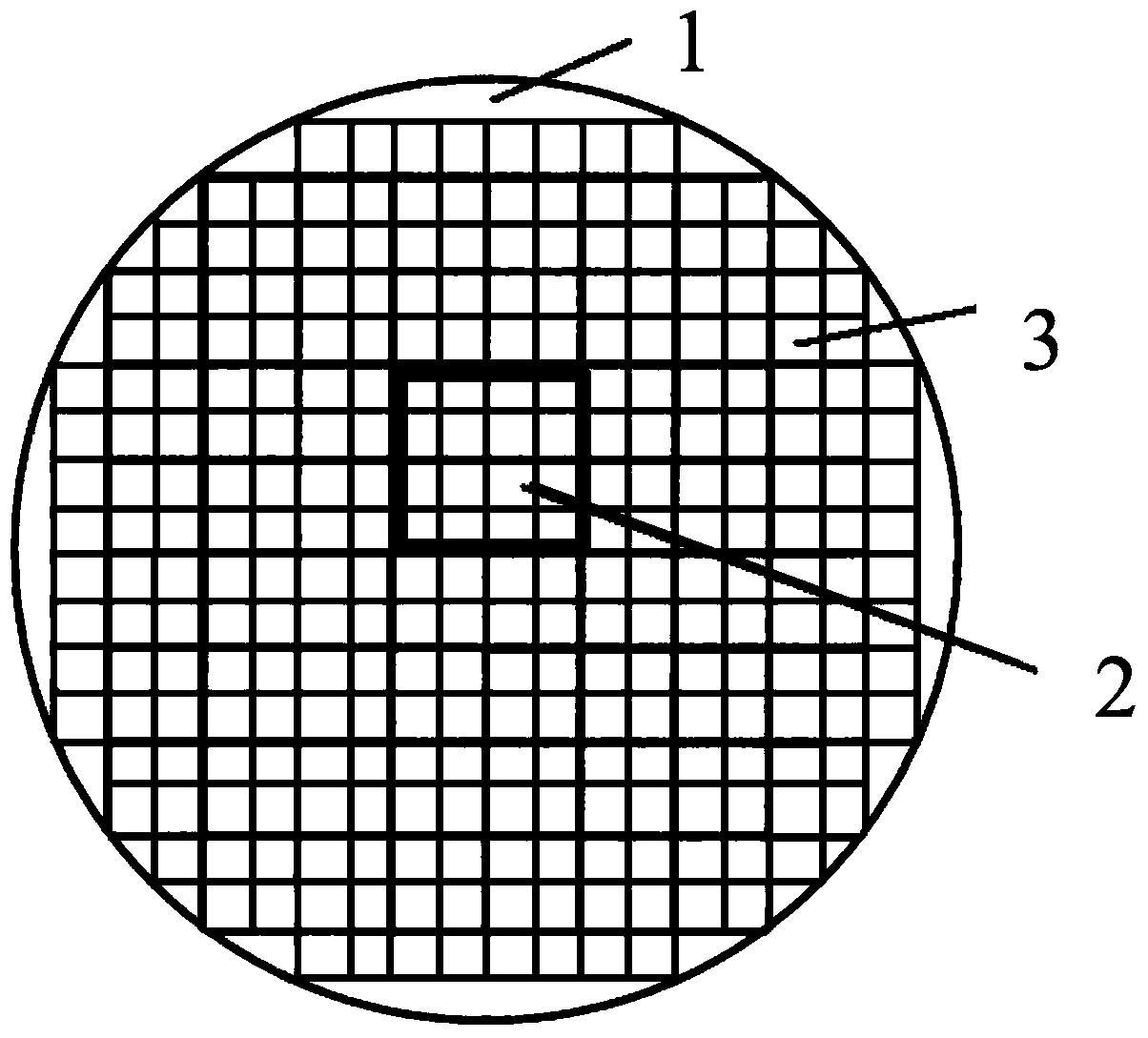 Calculation method of chip surface contact pressure and variable-scale manufacturability design method