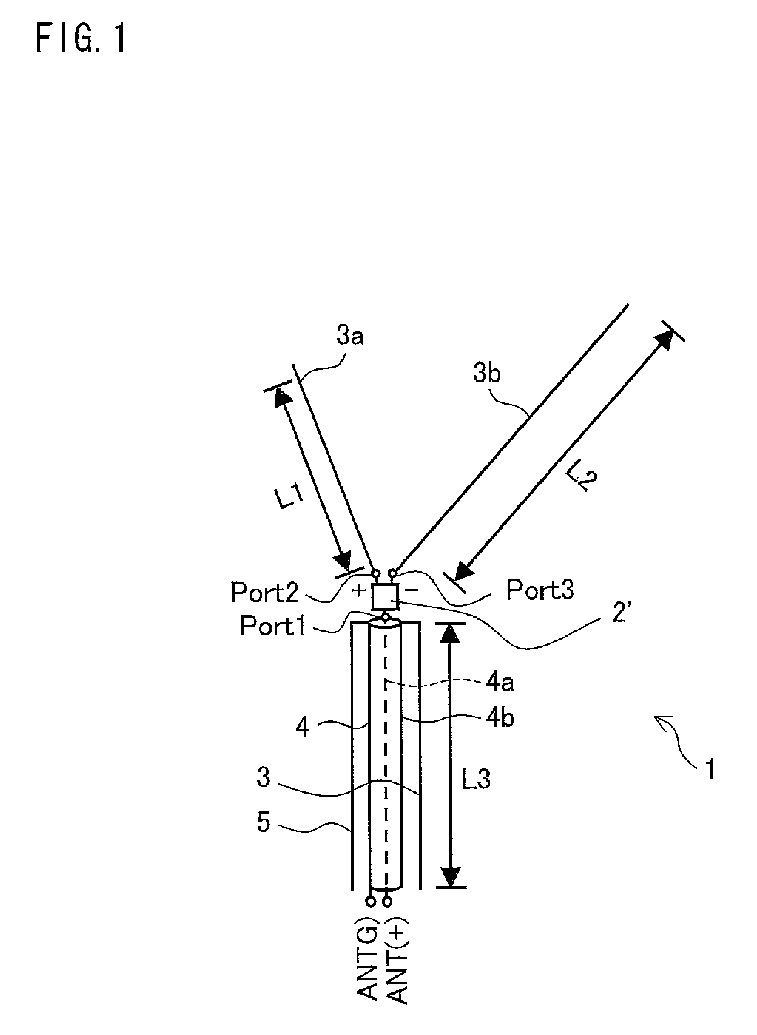 Antenna, earphone antenna, and broadcasting receiver including earphone antenna