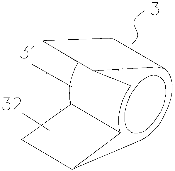 Scalloped segment spherical shell piece for astronomical dome