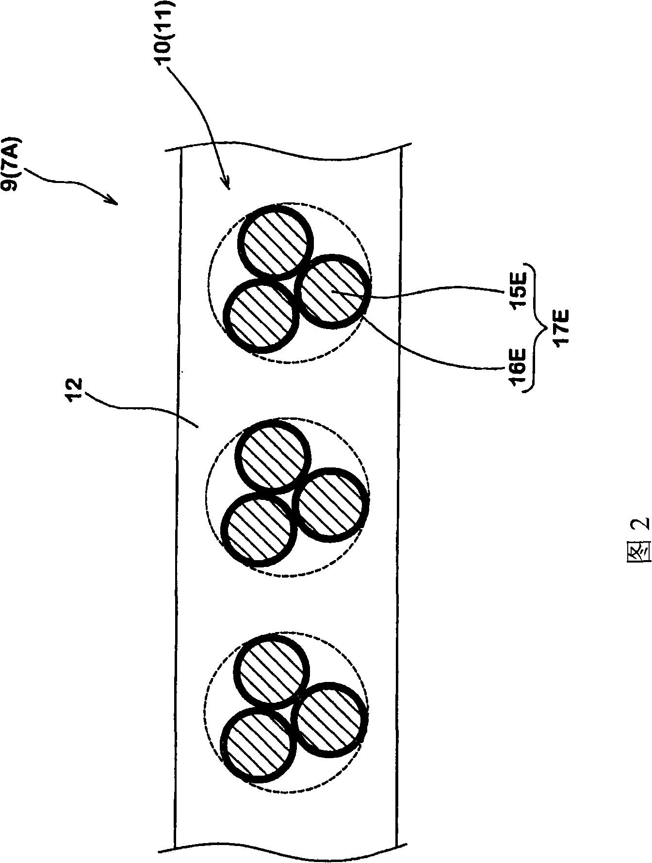 Metallic cord, rubber/cord composite object, and pneumatic tire obtained using the same