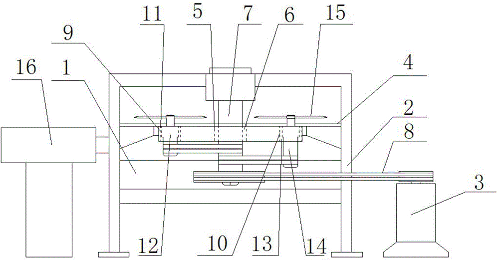 Double-station wood sawing machine