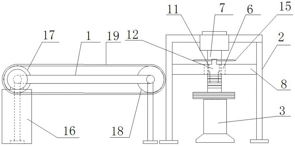 Double-station wood sawing machine