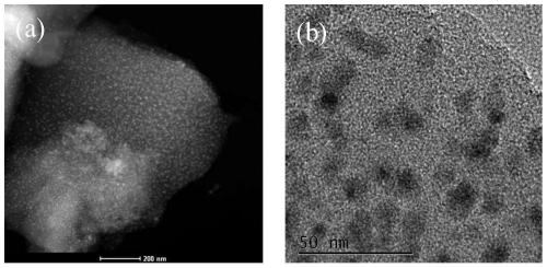 Lignite coke loaded nano-cobalt composite catalyst and preparation method thereof