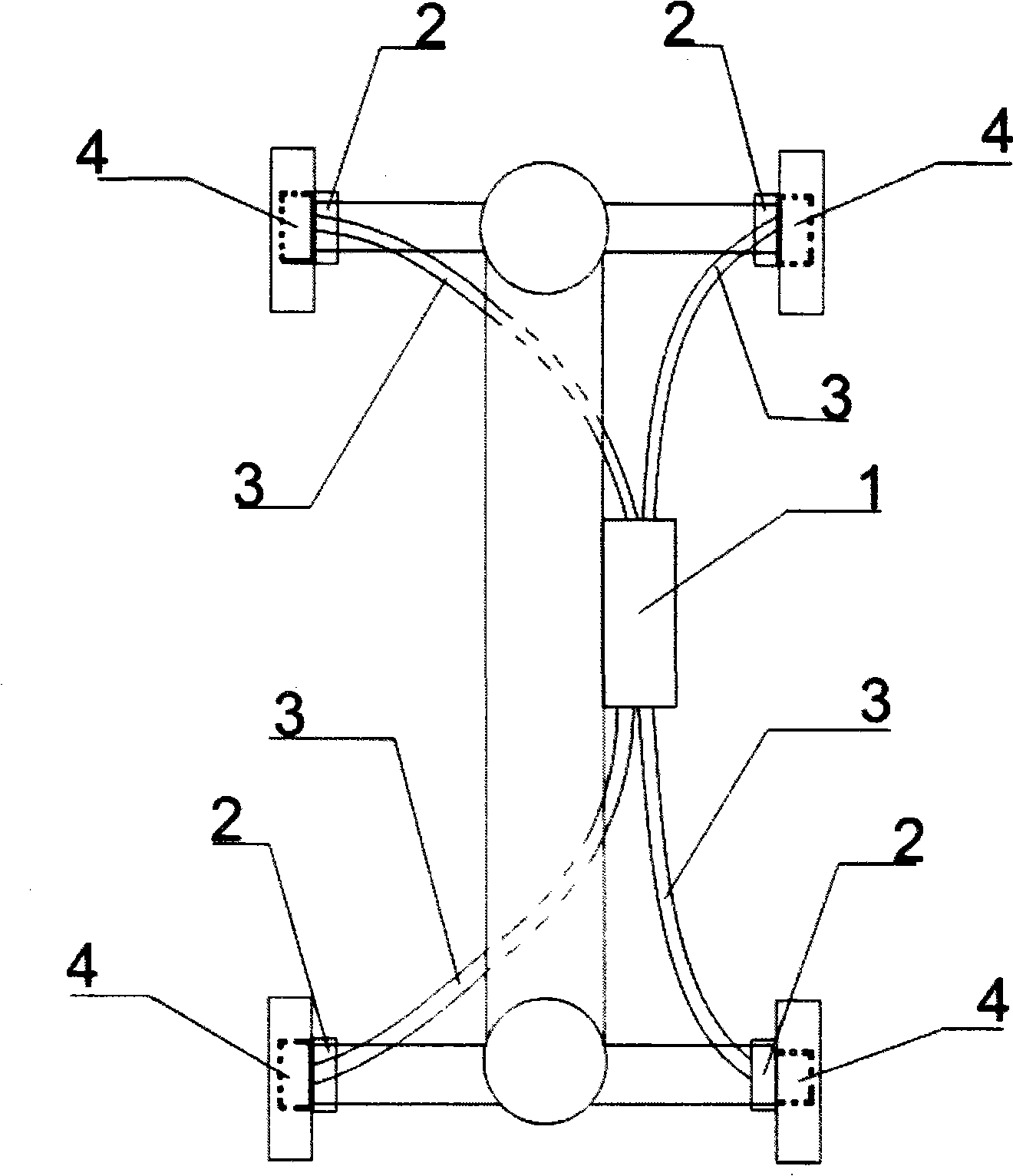 Cooling apparatus of automobile brake system