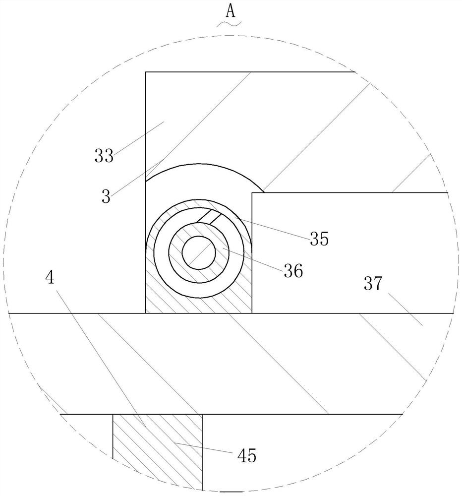 Alarm device for preventing water leakage and short circuit in power distribution cabinet detection