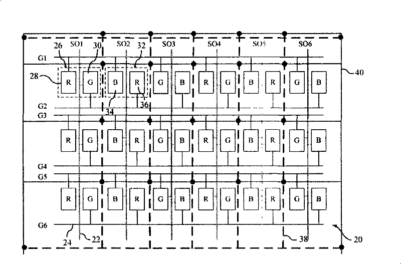 Base plate of double gate electrode transistor of liquid crystal display