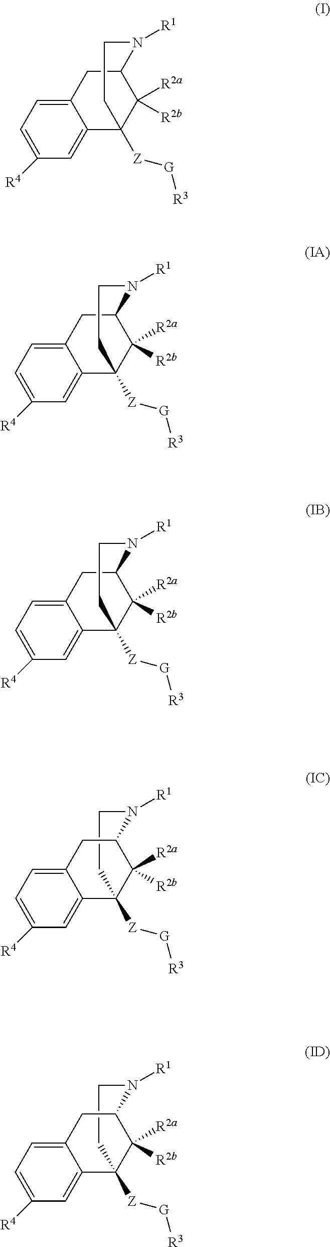 Benzomorphan compounds as opioid receptors modulators