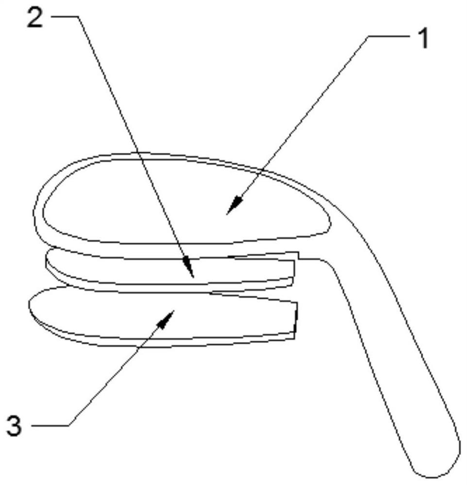 A kind of preparation technology of multi-layer metal material golf head