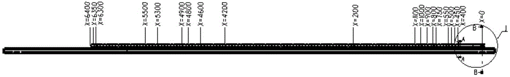 A winding device for processing aircraft girder belts with composite materials