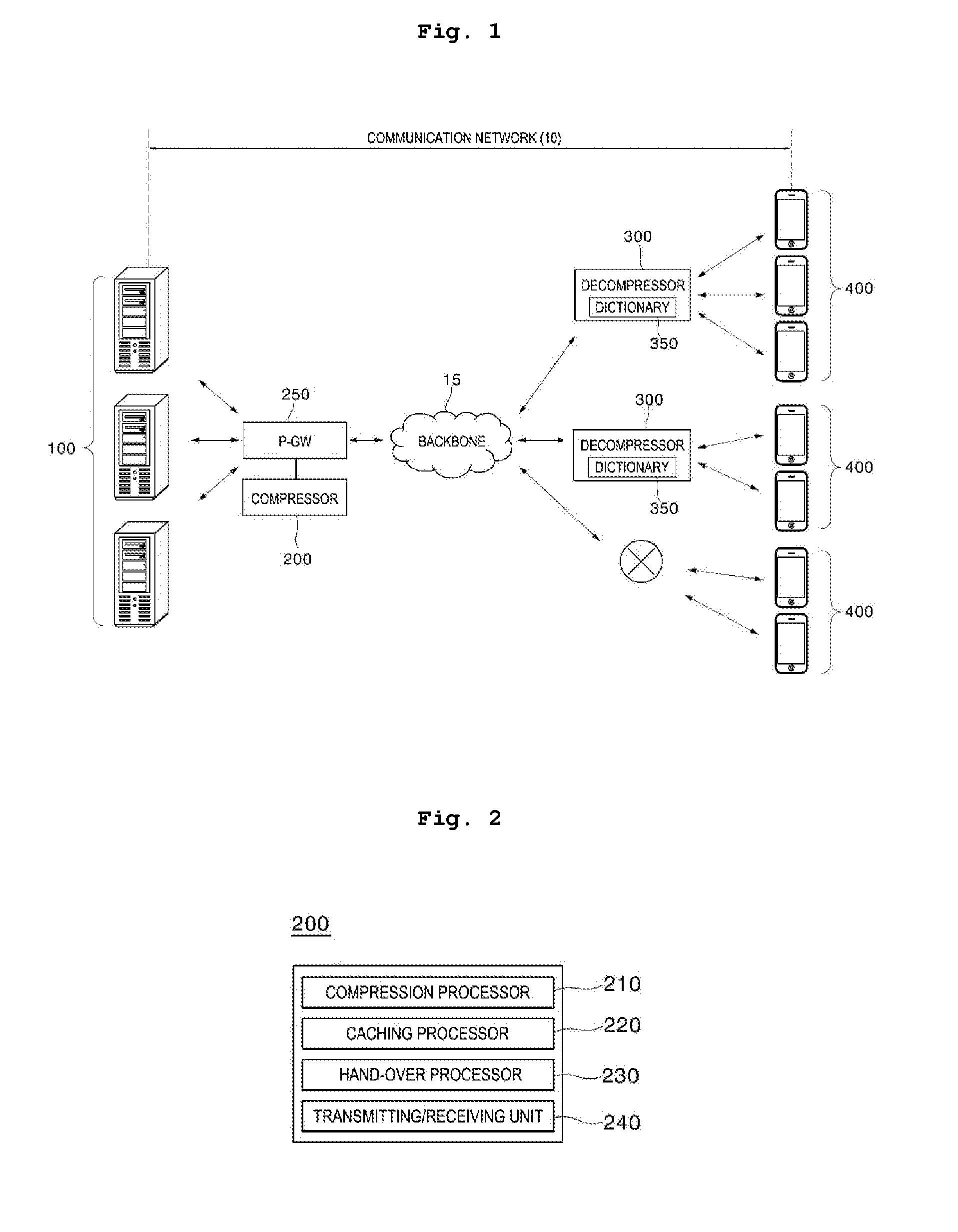 Method, system and computer-readable recording medium for transmitting contents with supporting hand-over