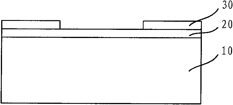 Method for making shallow groove