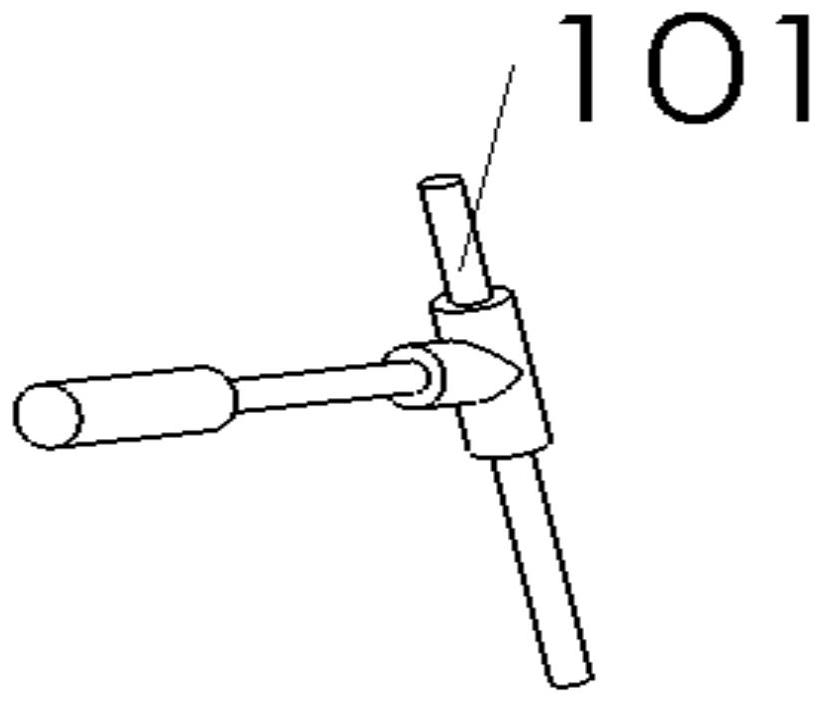 Device for carrying asphalt fixing plates on two sides of road