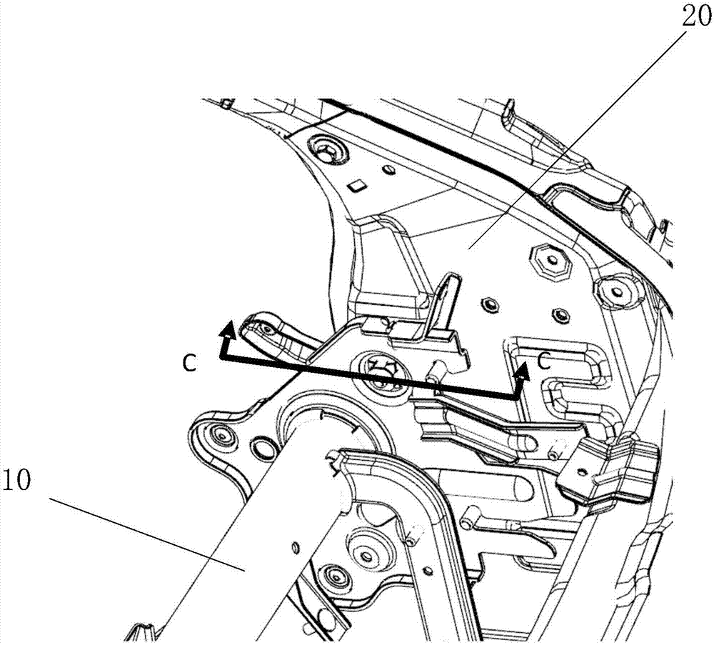 Instrument panel beam installing structure