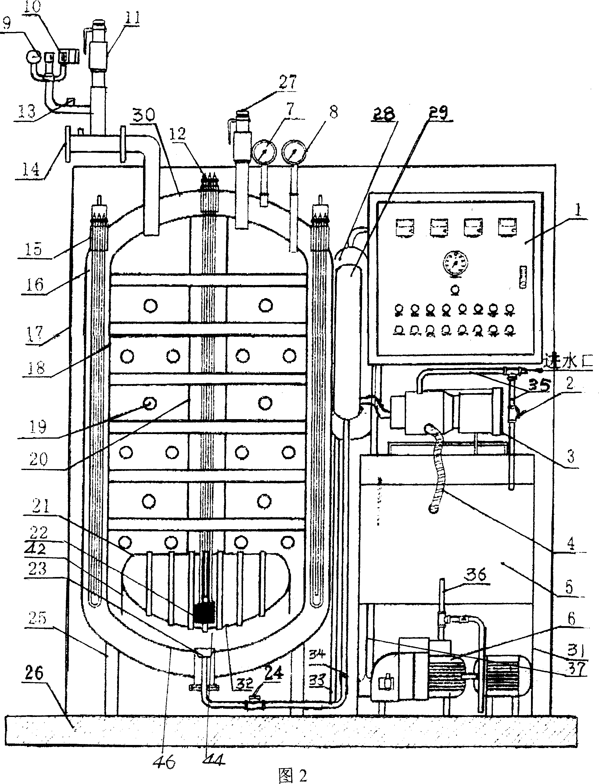 High pressure nano vapor generation method and generator therefor