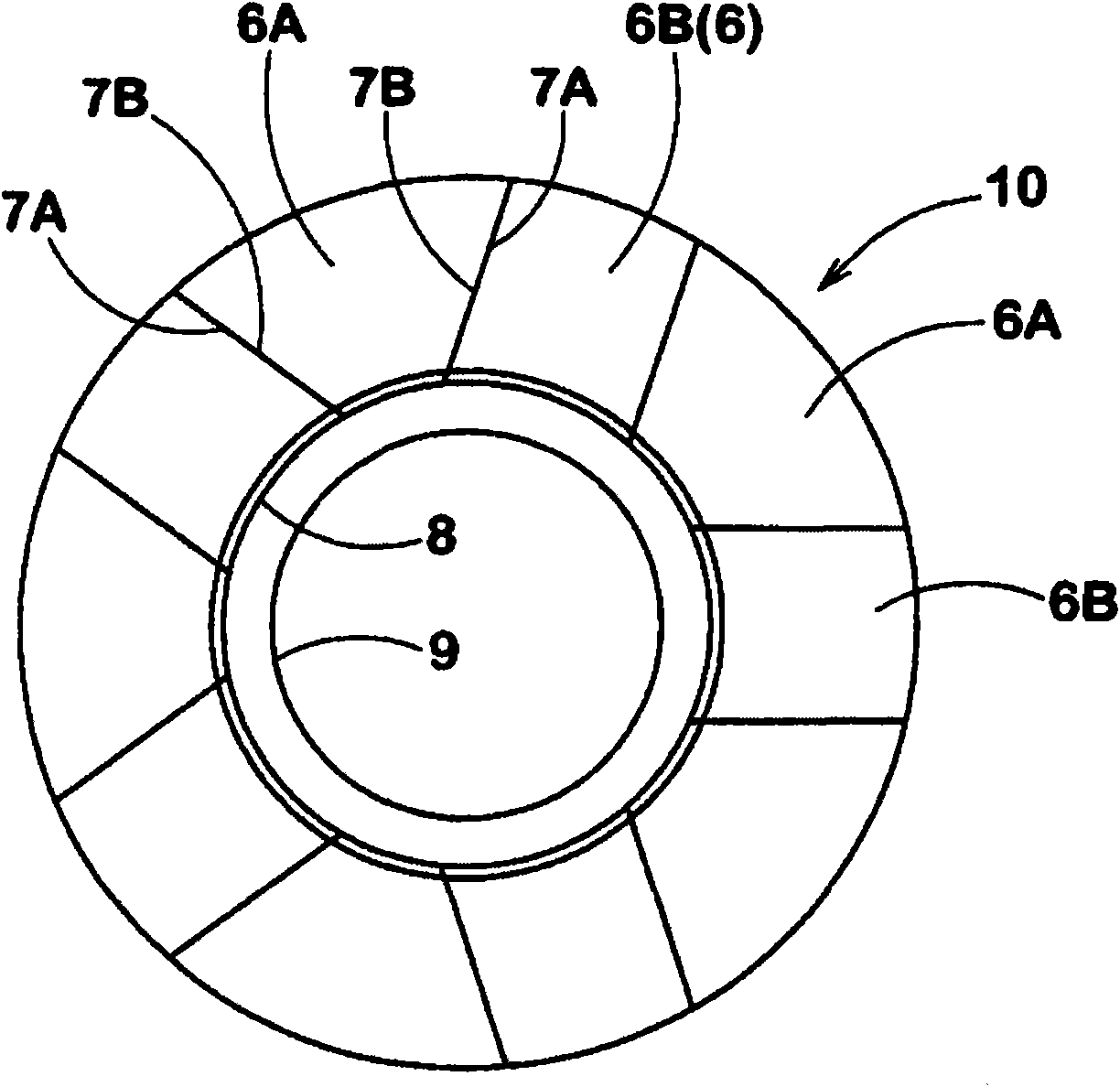 Manufacture method for pneumatic tire and rigid core used for the method