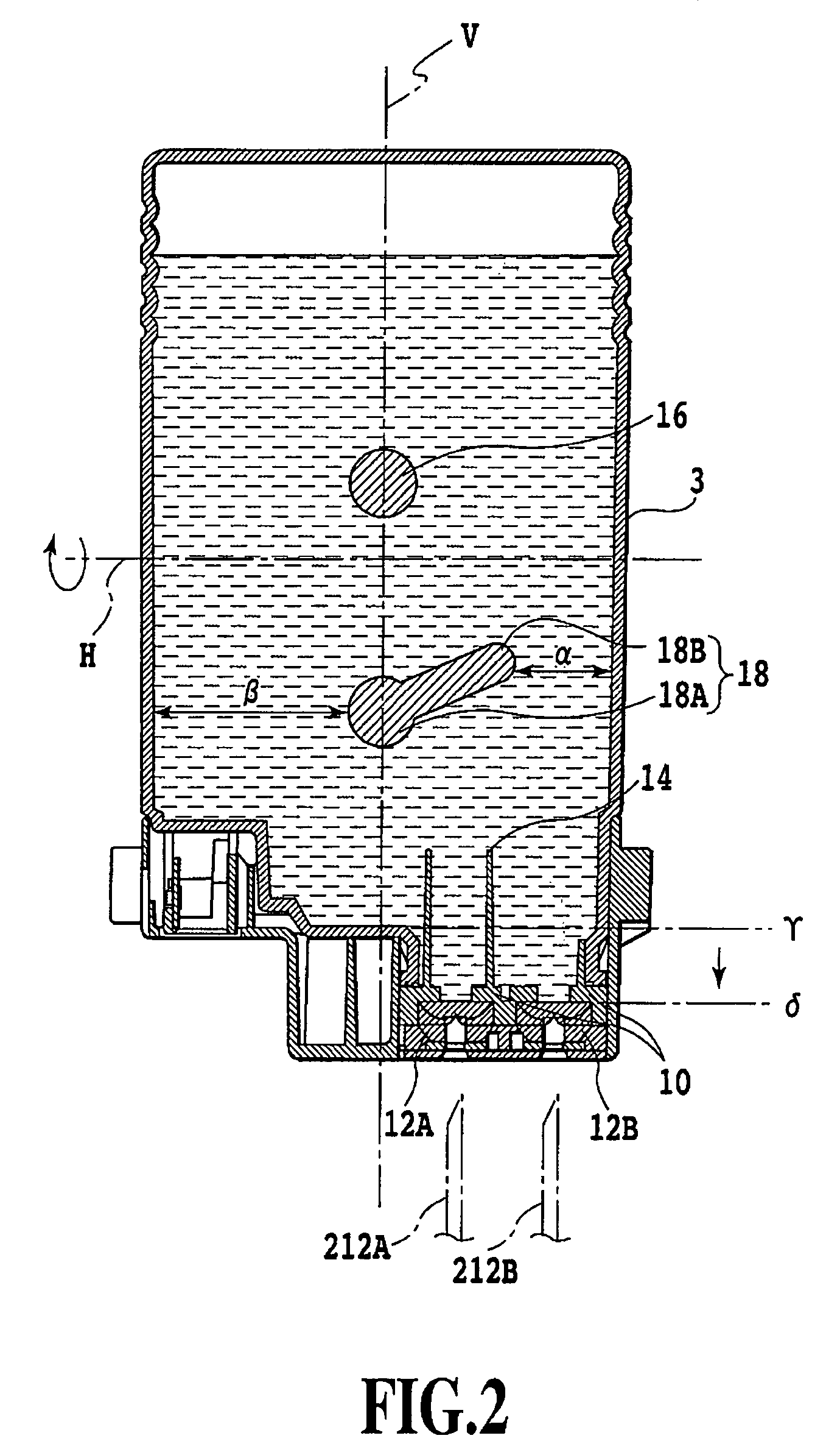 Liquid container and liquid container package