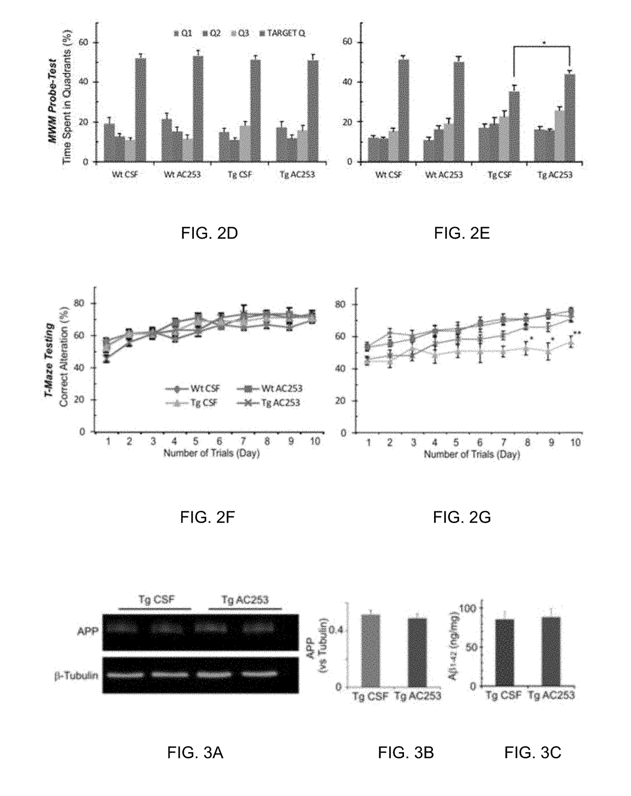 Brain penetrant amylin receptor based peptides for alzheimer's disease