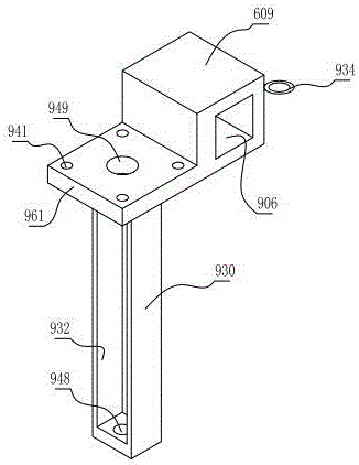 Nickel alloy glass tester with hydraulic bedplate, screw camera unit and bevel corner clamps