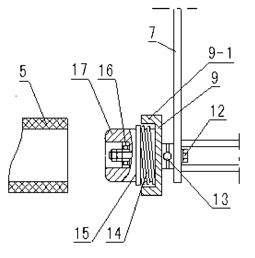 Paper tube cutting machine