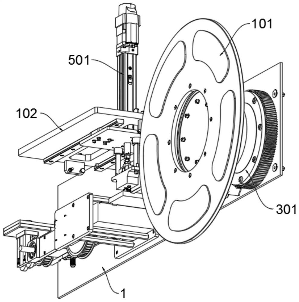 Superconducting tape packaging device capable of ensuring mechanical property