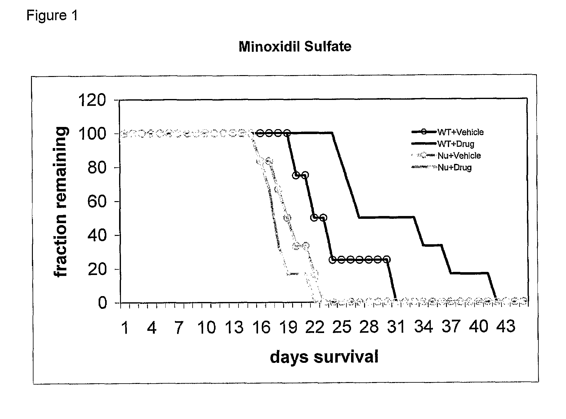 Use of minoxidil sulfate as an anti-tumor drug
