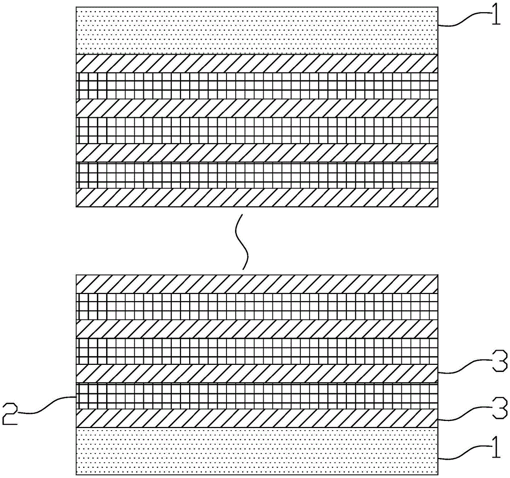 Press-fitting method and lamination structure for flexible circuit board