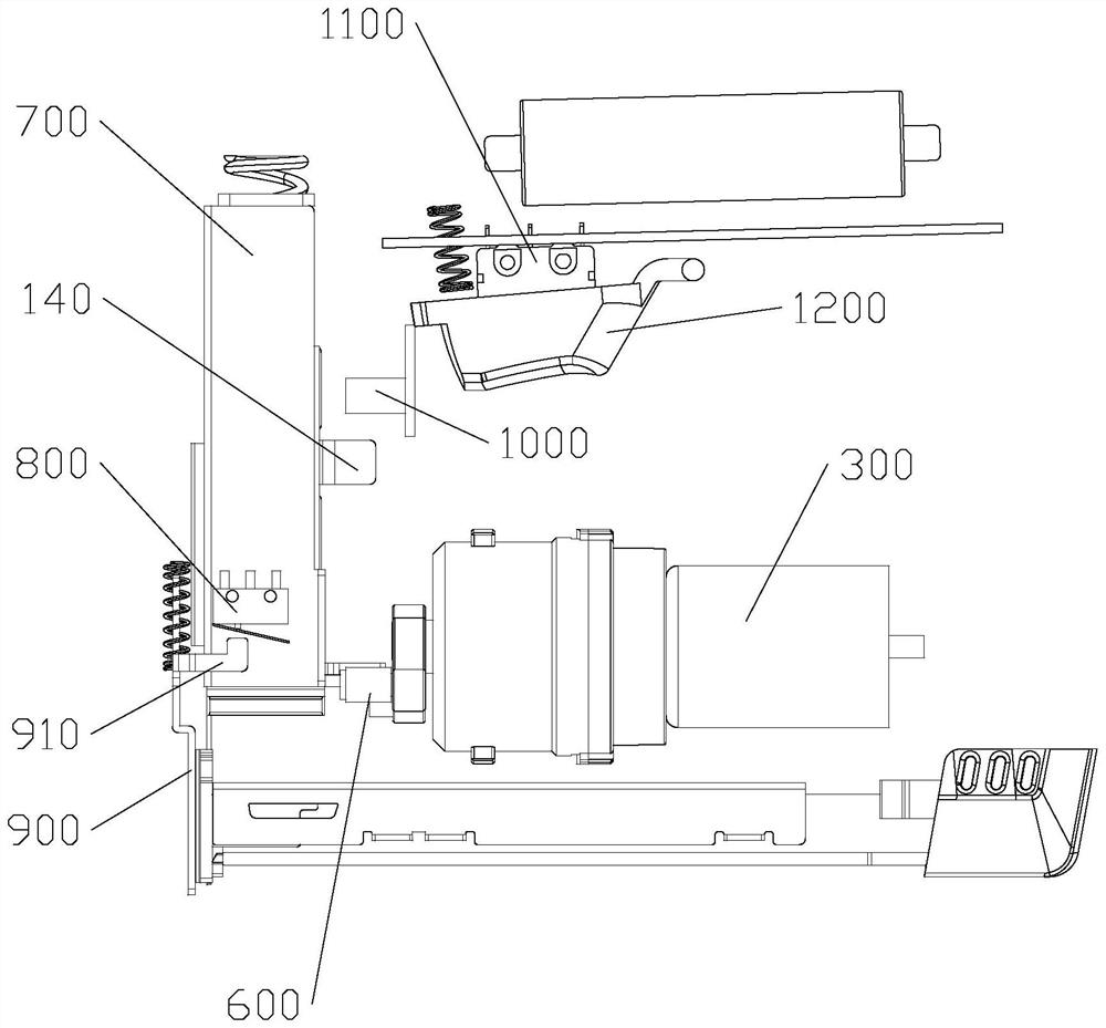 Low-cost electric nail gun