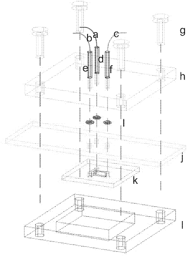 Quick micro-mixing device for high-viscosity solution