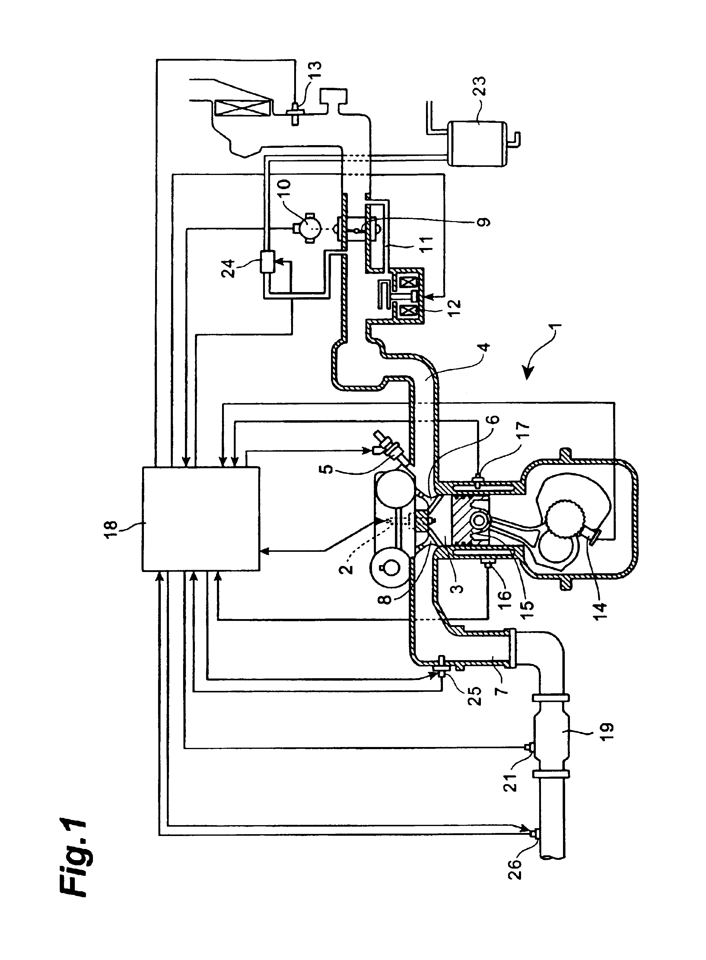 Air-fuel ratio control apparatus of internal combustion engine