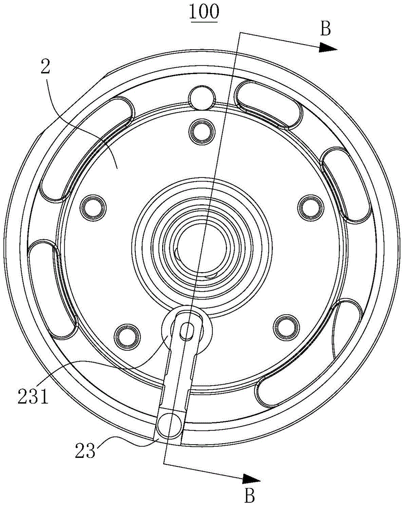 Compression mechanism for rotary compressor and rotary compressor with same