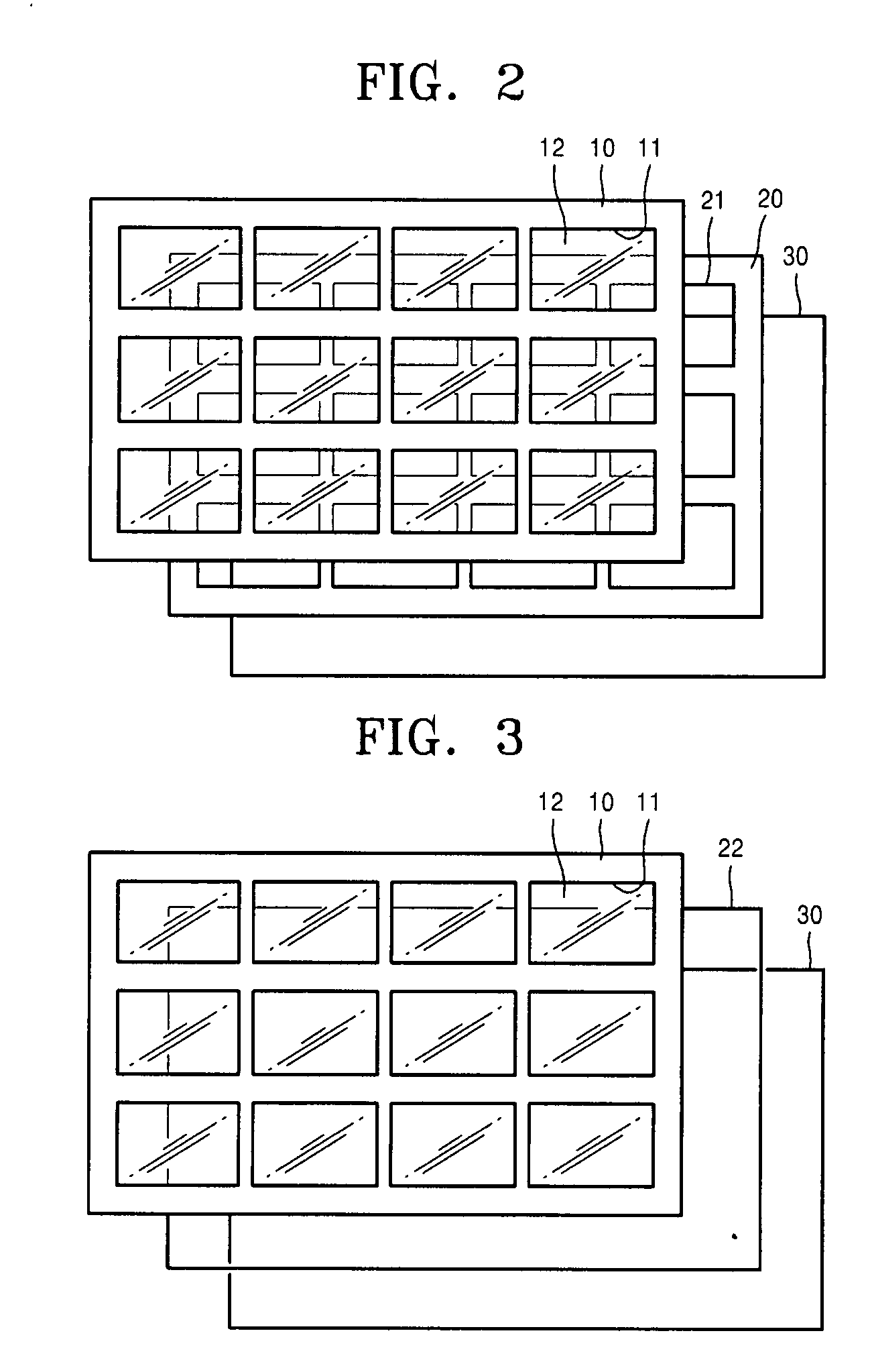 Input device with display buttons and portable electronic device having the same