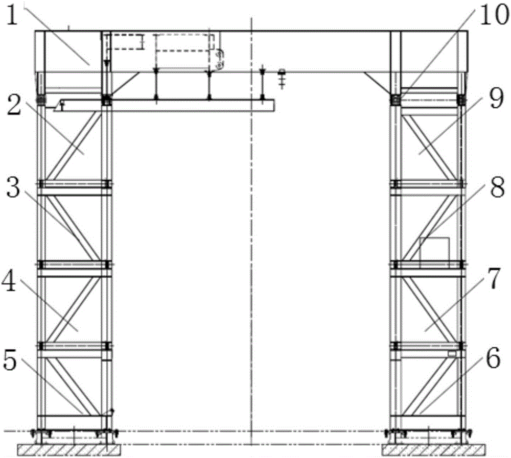 Assembling method of raised floor substructure