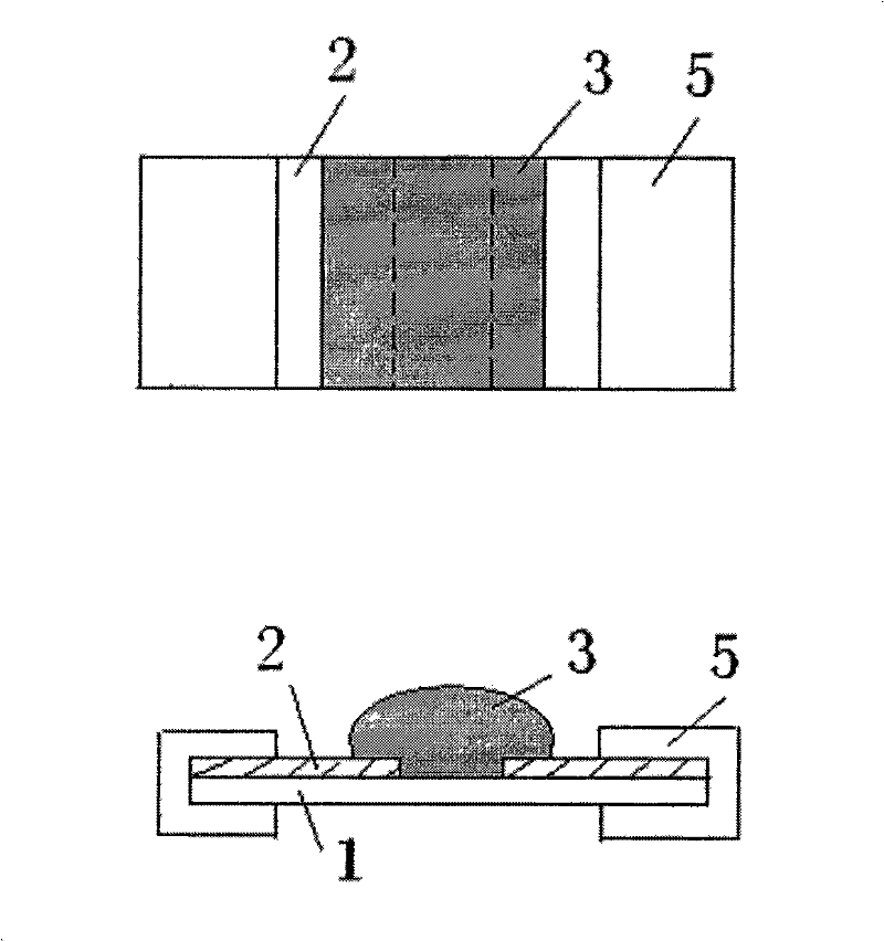 Voltage sensitive material, preparation and application thereof