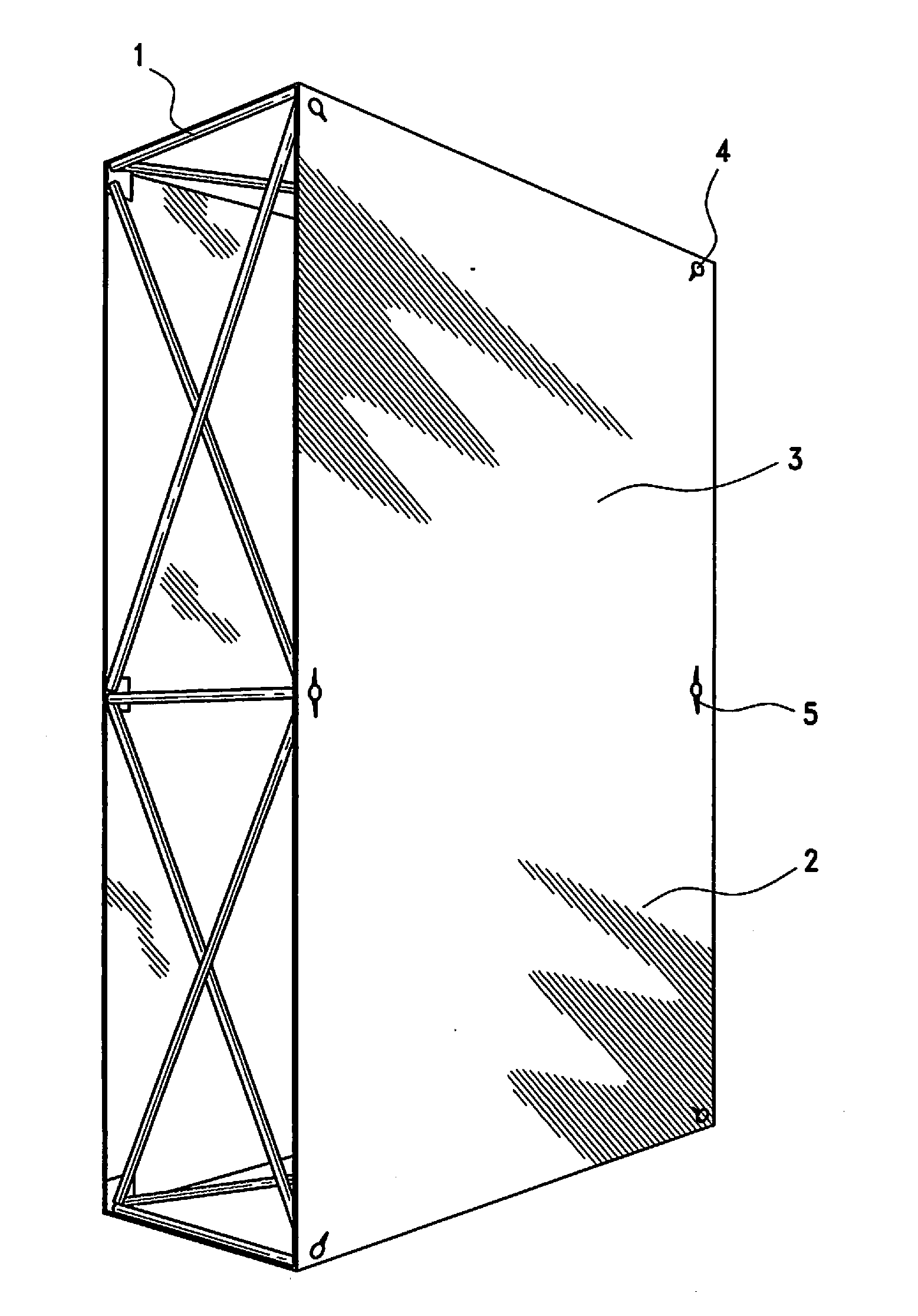 Fabric display panels and methods of making same