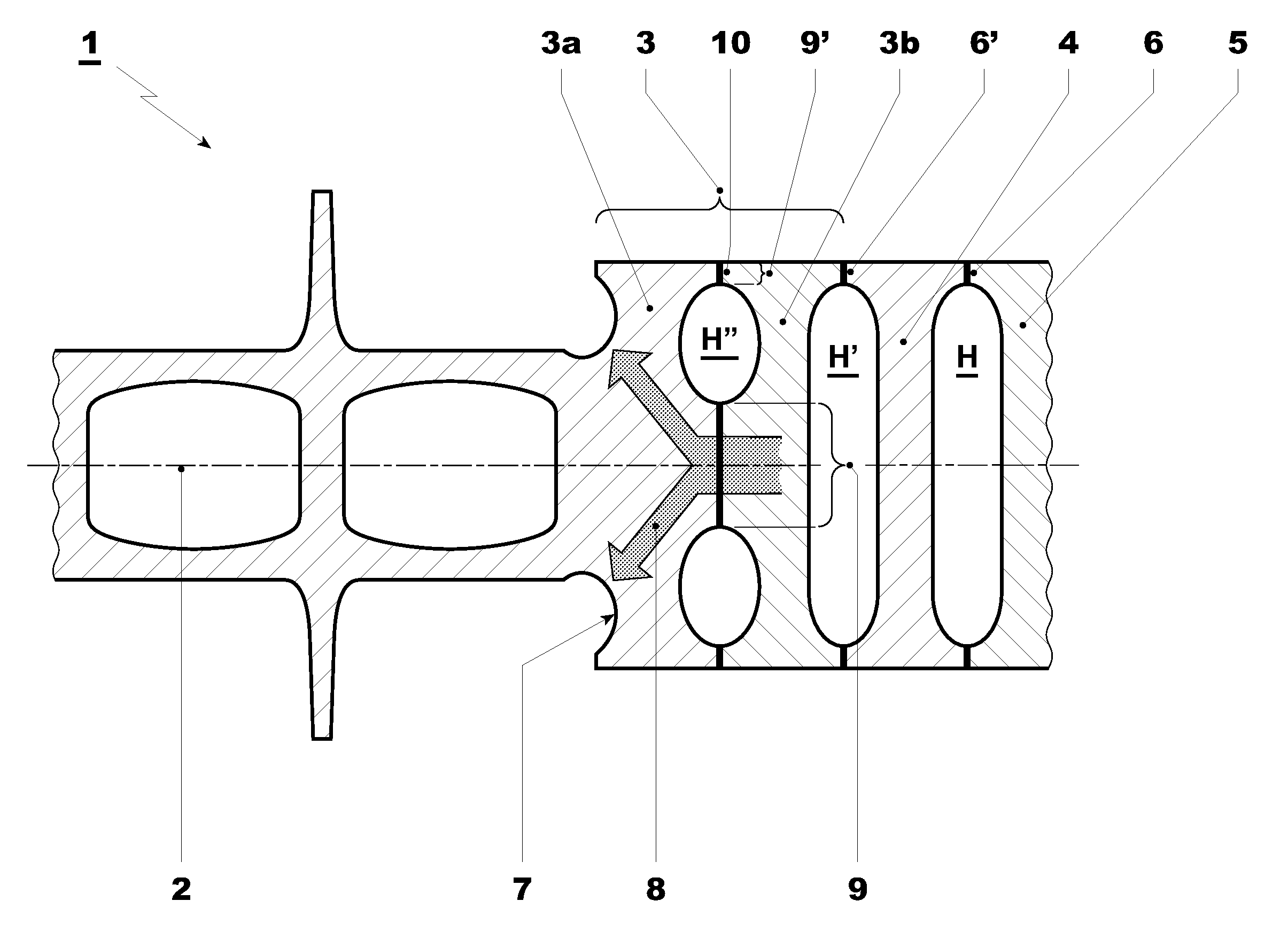 Welded rotor of a gas turbine engine compressor