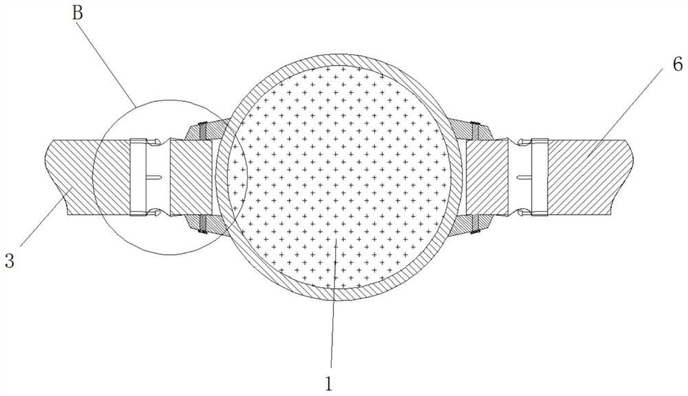 Intelligent communication watch capable of preventing sweat stain deposition