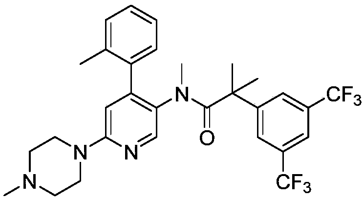 Method for preparing netupitant