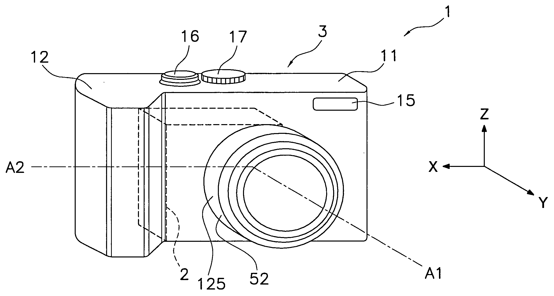 Image blur correction device and camera