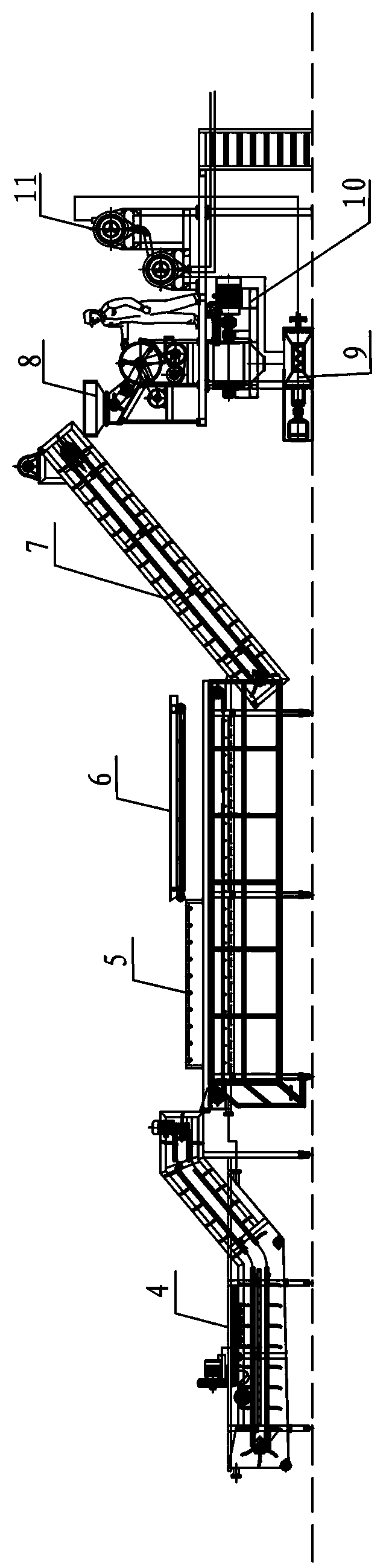 Seed melon full-utilization processing production device and technology thereof