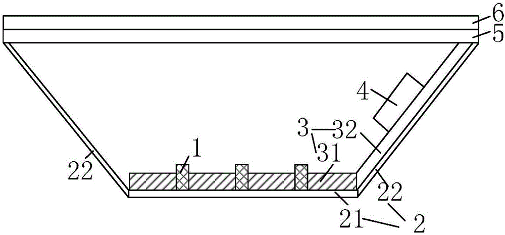 Bottom lighting module and display device including the same