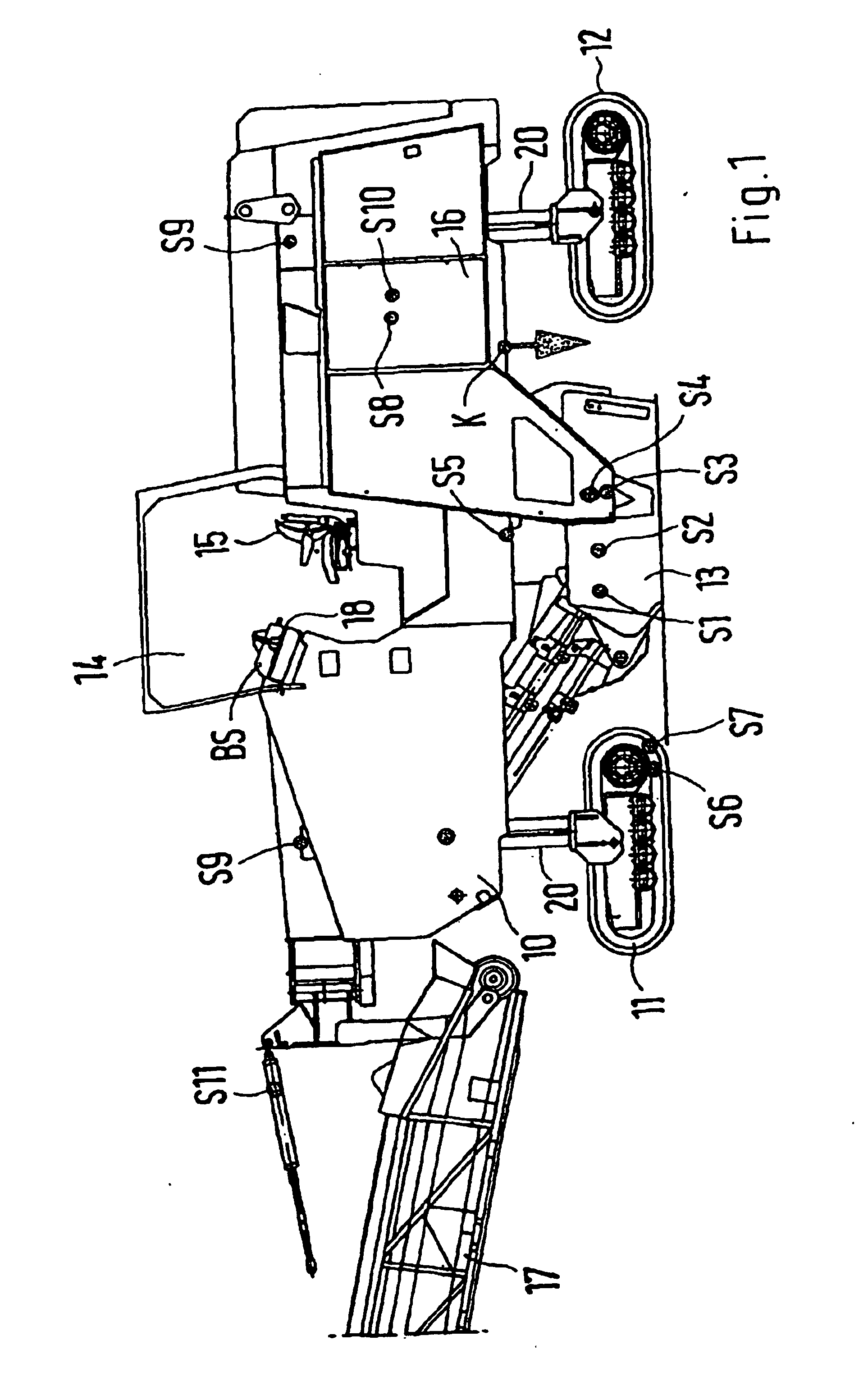 Road milling machine with optimized operation