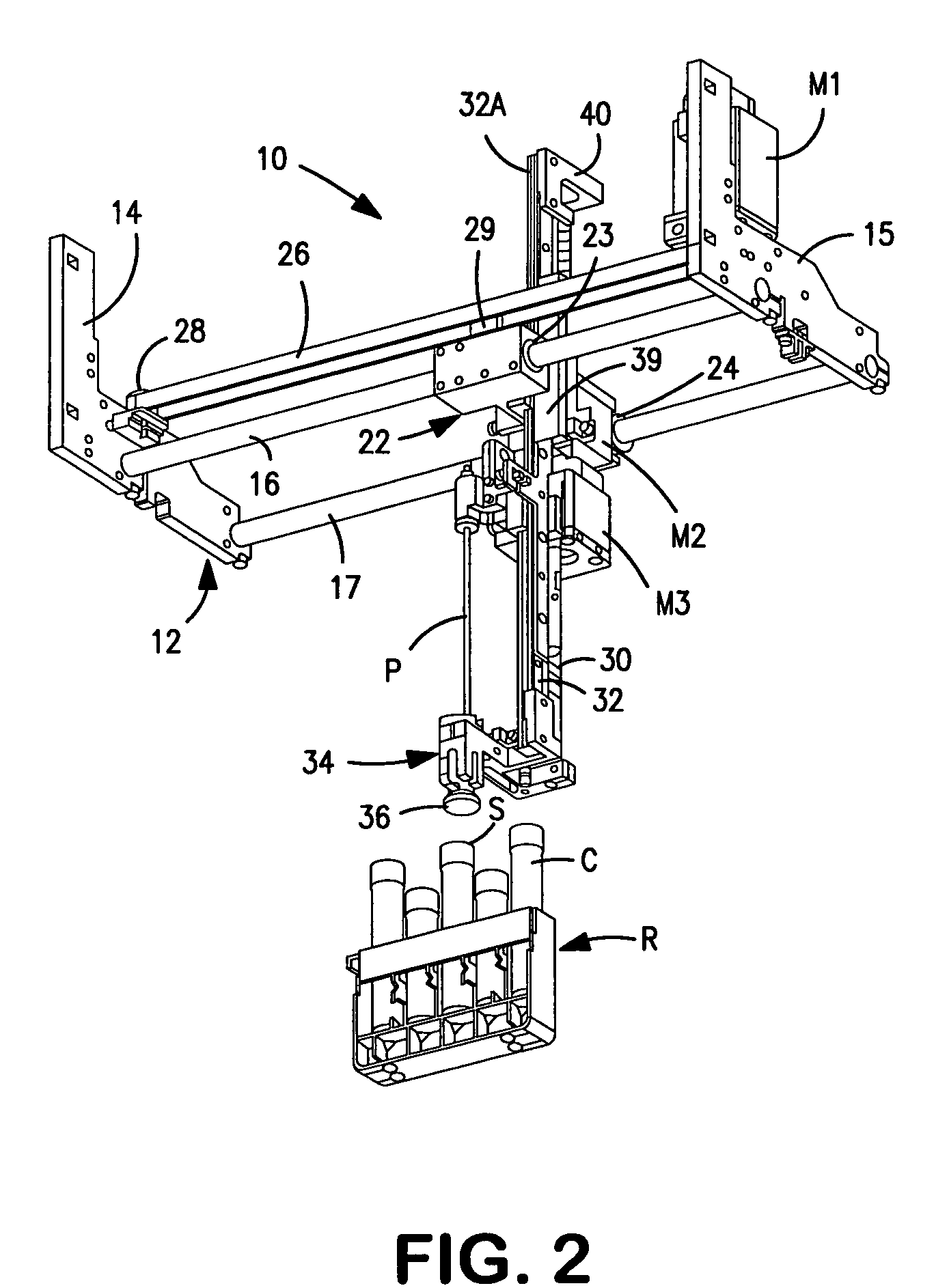 Apparatus for aspirating liquids from sealed containers