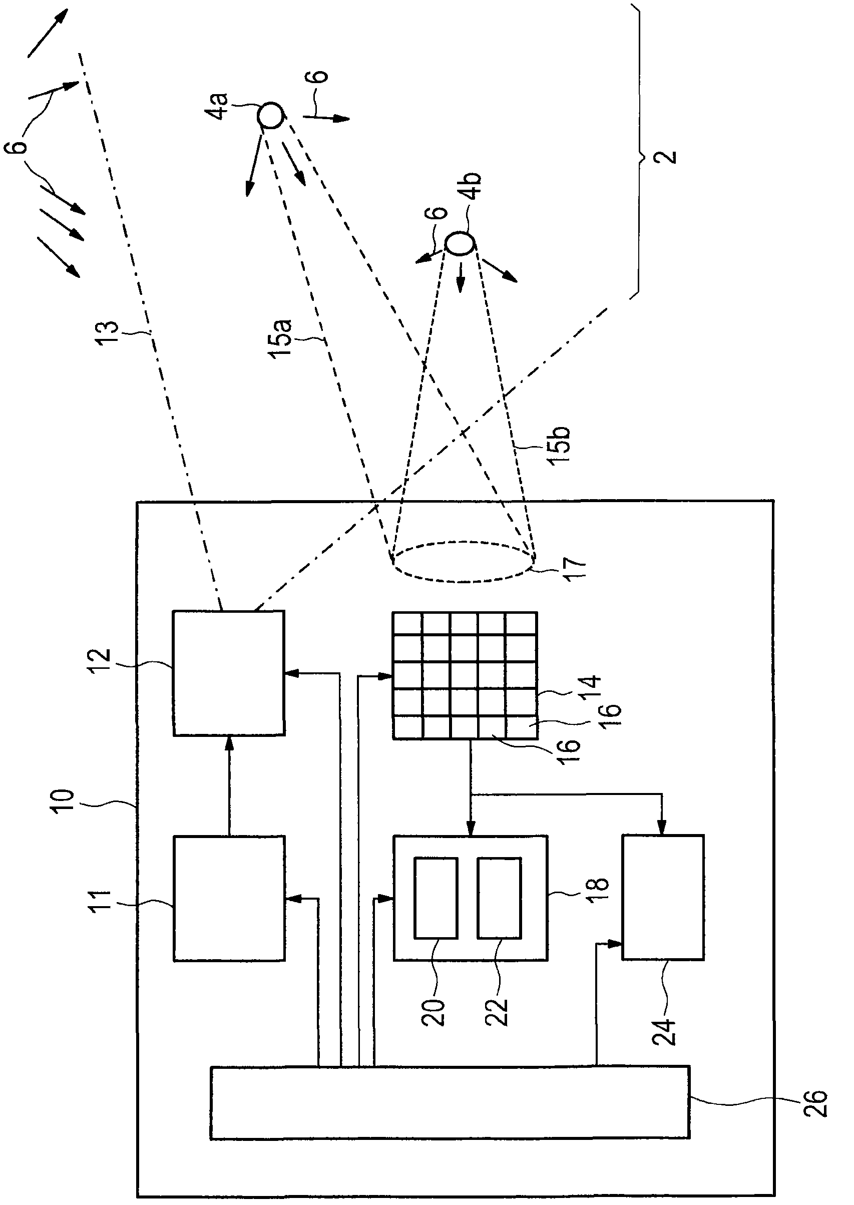 3D time-of-flight camera and method