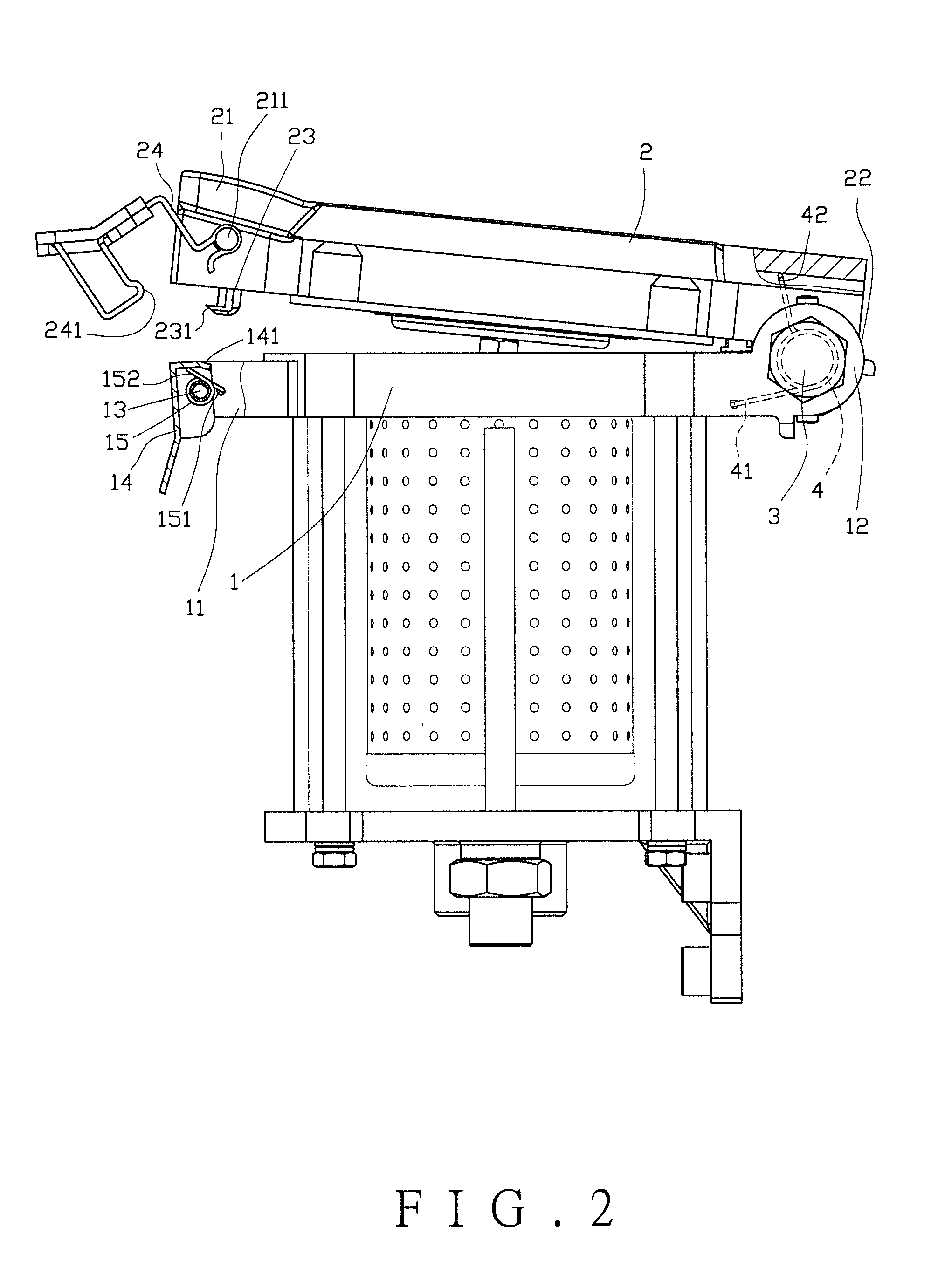 Locking structure of infusion barrel for beverage making device